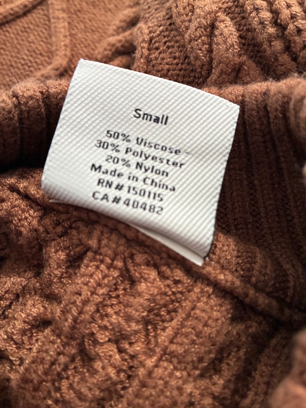 Varley Joilette Roll Neck Carmel Sweater Vest - Picture 5 of 6